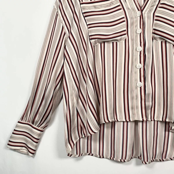 Free People Stripe button down shirt. - Picture 3 of 5